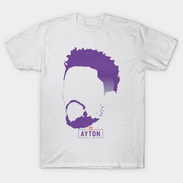 DeAndre Ayton Phoenix Silhouette T-Shirt by MASTER_SHAOLIN